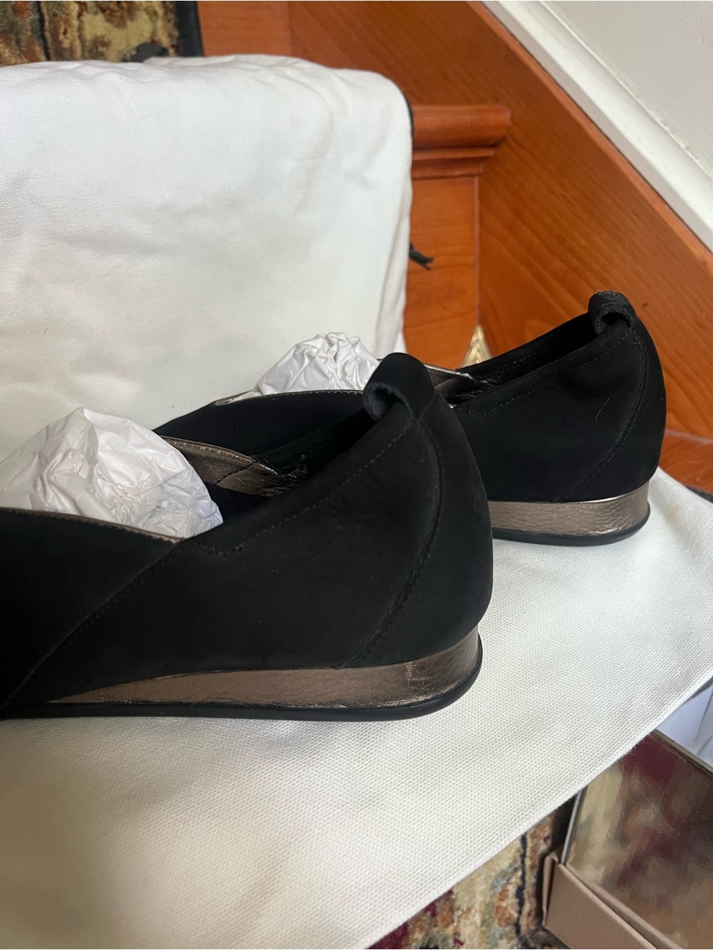 Arche Laius Ballerina Size 8 Black - Picture 8 of 9